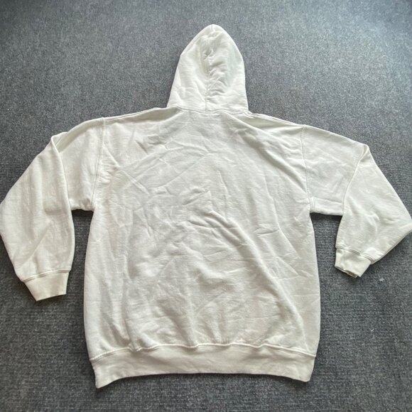 Myrtle Beach SC Hoodie Women L White Keep It Salty Pailey Turtle Gildan Souvenir - Picture 7 of 12